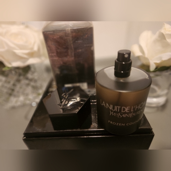 La Nuit De L'Homme Frozen Eau De Cologne by YSL / Yves Saint Laurent 100ml/3.3oz - Picture 3 of 16